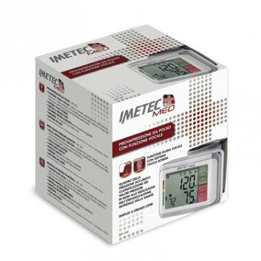 Imetec BP1 100 Polso Misuratore di pressione sanguigna automatico