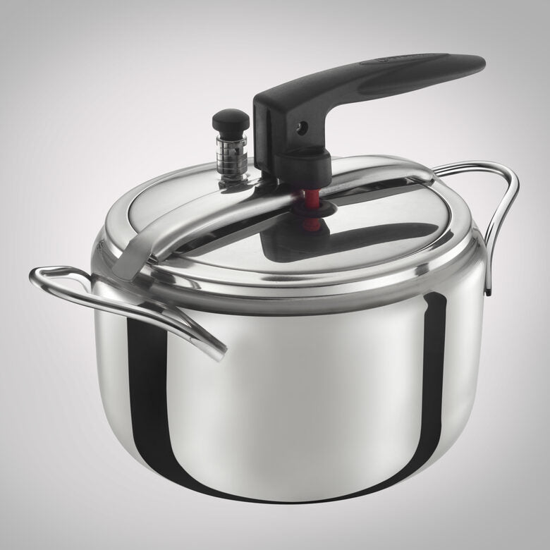 Bialetti Y0VRPPN225 pentola a pressione per piano cottura 5 L Acciaio inossidabile