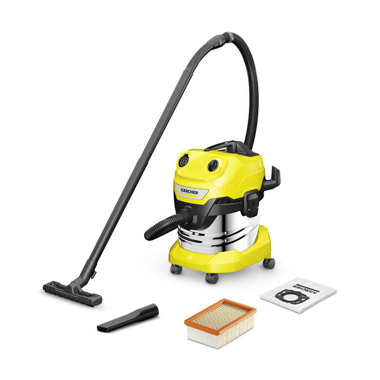 Kärcher WD 4 S V-20/5/22 20 L Bidone Aspiratutto 1000 W Senza sacchetto
