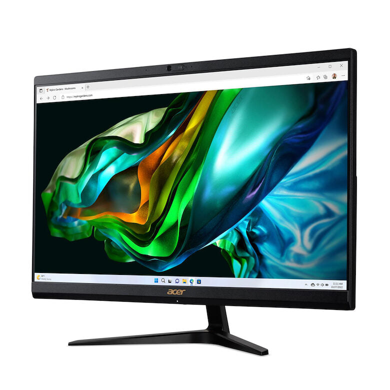 Acer Aspire C24-1800 Intel® Core™ i3 i3-1305U 60,5 cm (23.8") 1920 x 1080 Pixel PC All-in-one 8 GB DDR4-SDRAM 512 GB SSD Windows 11 Home Wi-Fi 6E (802.11ax) Nero