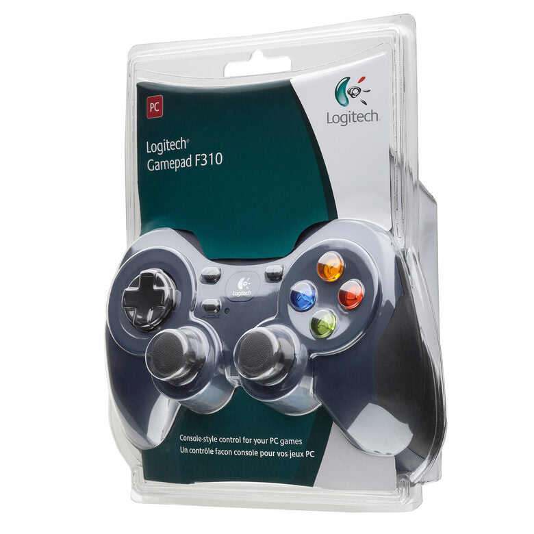 Logitech G Gamepad F310 Nero, Blu, Multicolore USB 1.1 Digitale PC