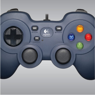 Logitech G Gamepad F310 Nero, Blu, Multicolore USB 1.1 Digitale PC
