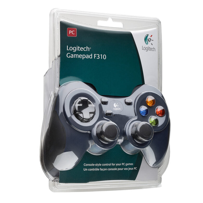 Logitech G Gamepad F310 Nero, Blu, Multicolore USB 1.1 Digitale PC