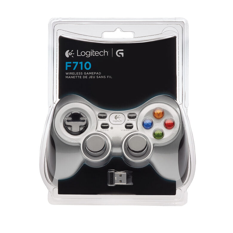 Logitech G Wireless Gamepad F710 Nero, Argento RF PC