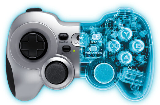Logitech G Wireless Gamepad F710 Nero, Argento RF PC