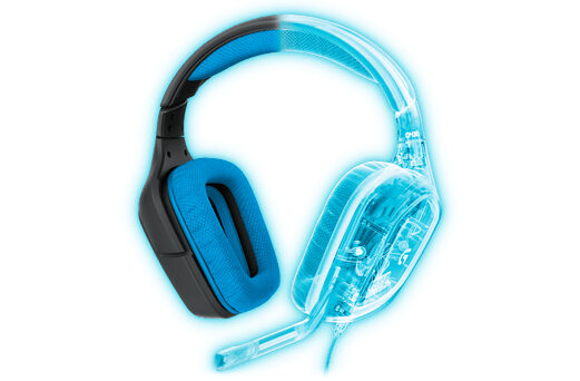 Logitech G G430 Auricolare Cablato A Padiglione Giocare Nero, Blu