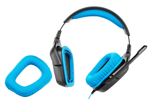 Logitech G G430 Auricolare Cablato A Padiglione Giocare Nero, Blu