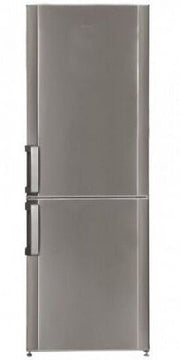 Beko CS238020S frigorifero con congelatore Libera installazione 331 L Argento