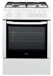 Beko CSG 62000 DW cucina Piano cottura Gas Bianco A