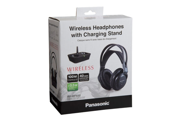 Panasonic RP-WF830E Wireless Cuffie A Padiglione Nero
