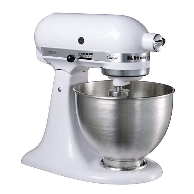 KitchenAid Classic 5K45SSEWH impastatrice planetaria 4,3 L 275 W Bianco