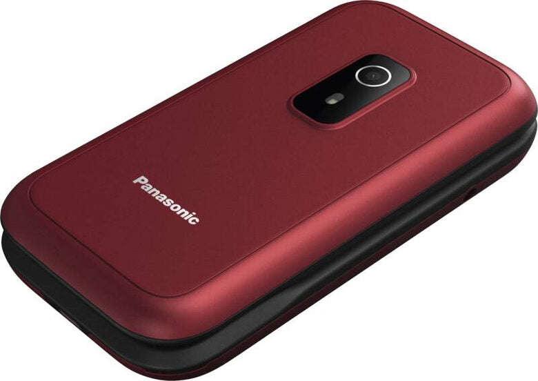 Panasonic KX-TF600EXR cellulare 7,11 cm (2.8") 132 g Rosso Telefono per anziani