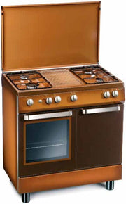 Tecnogas D 833 CS Piano cottura Gas Marrone A