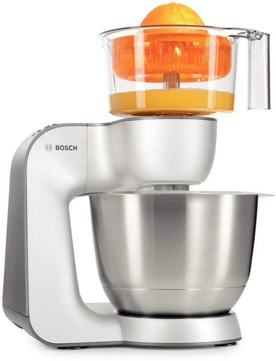 Bosch Styline robot da cucina 900 W 3,9 L Acciaio inox, Bianco