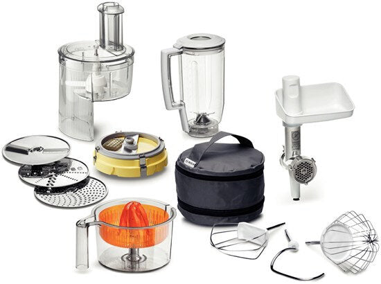 Bosch Styline robot da cucina 900 W 3,9 L Acciaio inox, Bianco