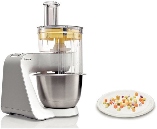 Bosch Styline robot da cucina 900 W 3,9 L Acciaio inox, Bianco