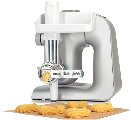 Bosch Styline robot da cucina 900 W 3,9 L Acciaio inox, Bianco