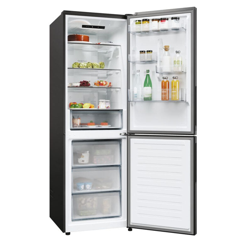 Candy CNCQ2T618EB Frigorifero Libera installazione 355 L E Nero