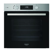 Hotpoint Ariston HAO 255HS X Forno Multifunzione inox con display e manopole esterne, ActiveSteam, Idrolisi CLASSE A