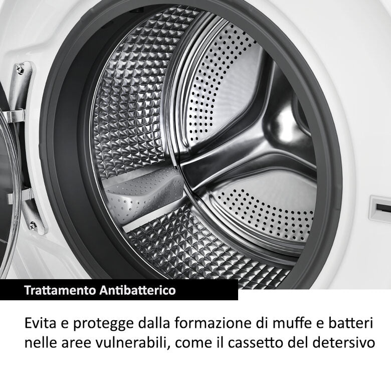 Haier HW110-B14979EU1IT I-Pro Serie 7 Plus Lavatrice A Libera Installazione 11 Kg, 1400 Giri, Classe A-30%, Bianco