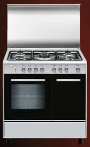 Glem Gas AR96DIF3 cucina Piano cottura Acciaio inossidabile A