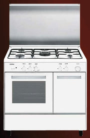 Glem Gas AR96TXF3 cucina Piano cottura Bianco