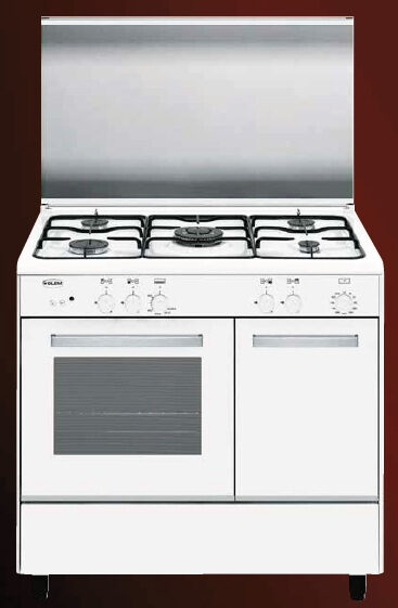 Glem Gas AR96TXF3 cucina Piano cottura Bianco