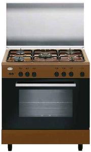 Glem Gas A85TCF3 cucina Piano cottura Marrone