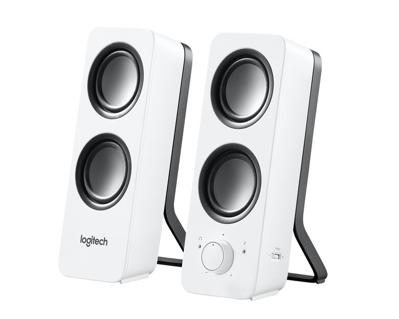 Logitech Z200 Stereo Speakers Bianco Cablato 10 W