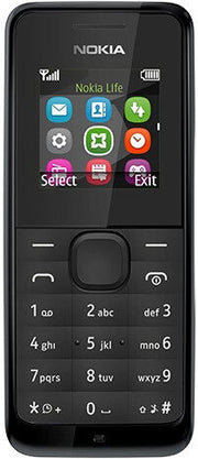 Nokia 105 3,56 cm (1.4") 70 g Nero Telefono di livello base