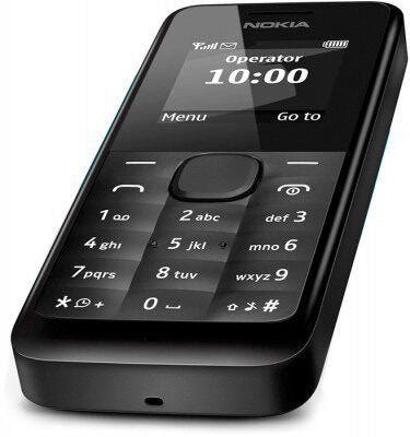 Nokia 105 3,56 cm (1.4") 70 g Nero Telefono di livello base