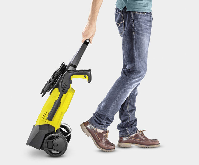 Kärcher K 3 idropulitrice Compatta Elettrico 380 l/h Nero, Giallo