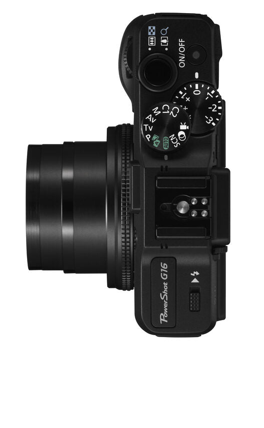 Canon PowerShot G16 1/1.7" Fotocamera compatta 12,1 MP CMOS 4000 x 3000 Pixel Nero
