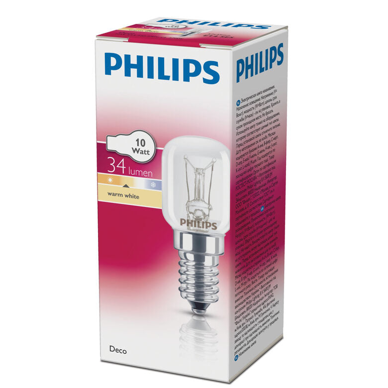 Philips Incand. decorative tubular lam 8711500042217 lampada a incandescenza Tubulare 10 W E14 G