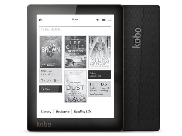 Rakuten Kobo Aura lettore e-book Touch screen 4 GB Wi-Fi Nero