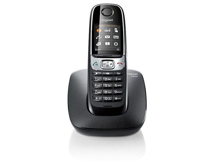 Gigaset C620 Telefono DECT Identificatore di chiamata Nero