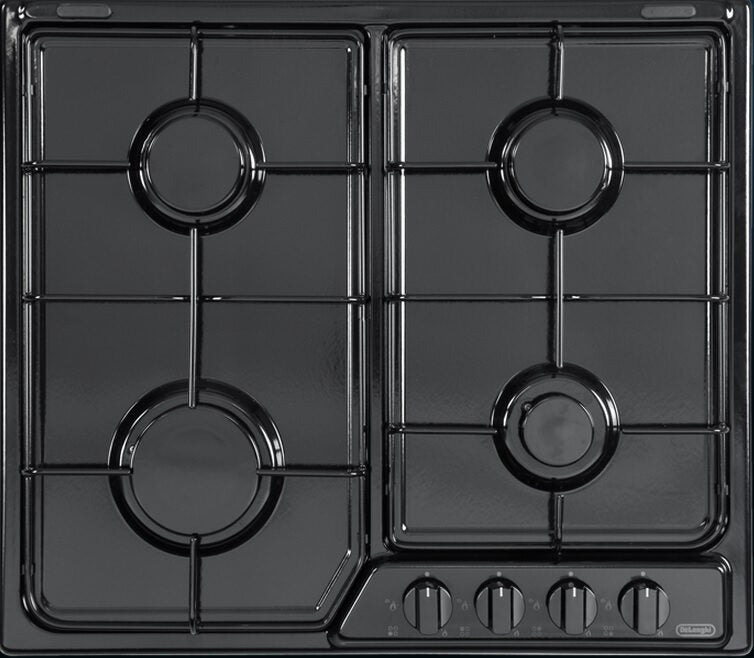 De’Longhi YNF 46 ASV Nero Da incasso Gas 4 Fornello(i)
