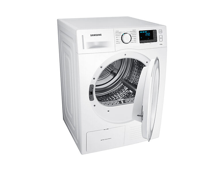 Samsung DV80F5E5HGW/ET asciugatrice Libera installazione Caricamento frontale 8 kg A++ Bianco