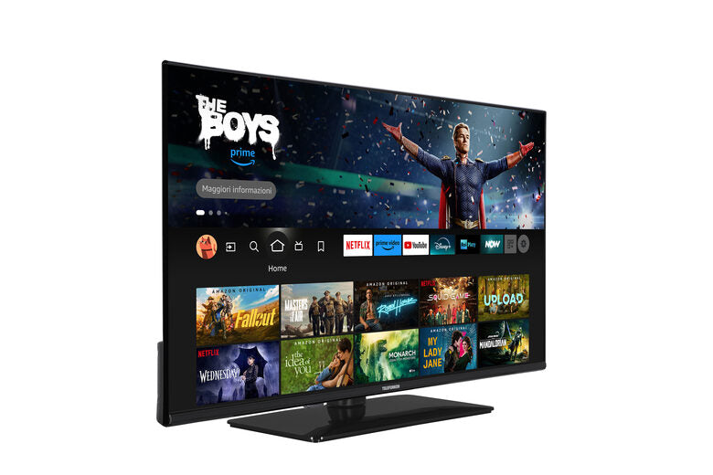 Telefunken TE40759B50V4F TV 101,6 cm (40") HD Wi-Fi Nero 250 cd/m²