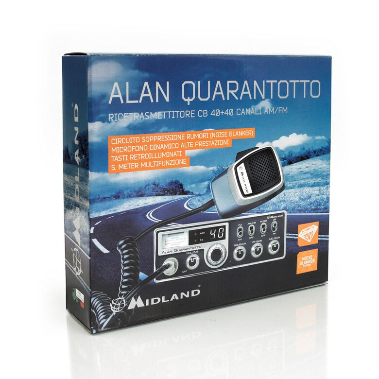 Midland Alan Quarantotto 40 canali Radio CB per camion