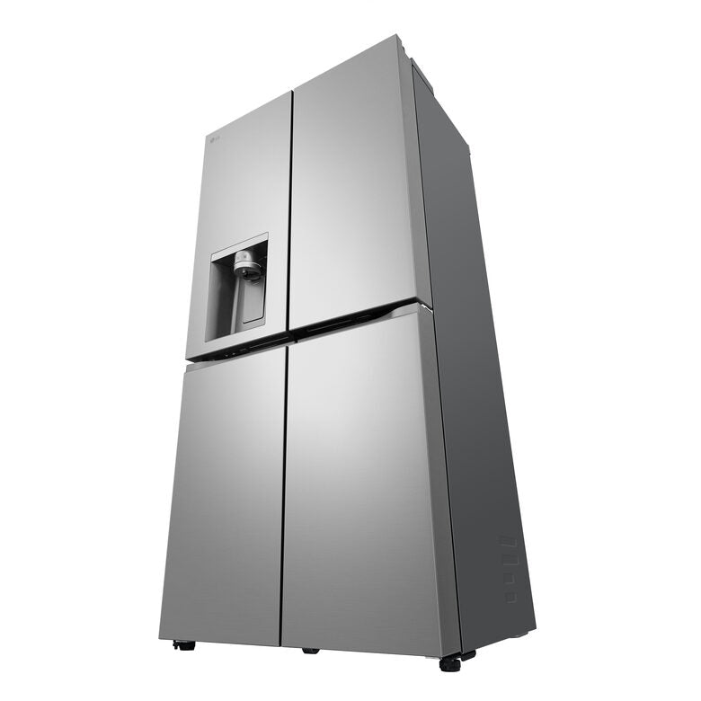 LG GML860PYFE Frigorifero Multidoor Slim, Classe E, 506L, Wi-Fi, Linear Cooling, Smart Diagnosis, Total No Frost,Argento