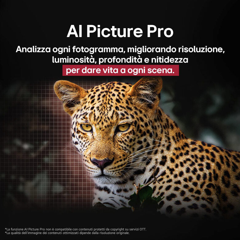 LG OLED evo AI OLED77G54LW TV  Televisione Serie G5 77 Pollici 4K, α11 Gen2, Brightness Booster Ultimate, 60W, 4 HDMI 165Hz, Smart TV 2025