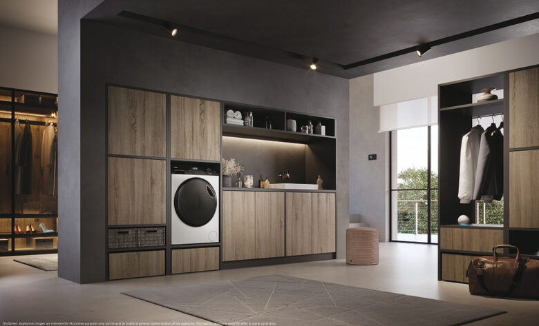 Haier HW90-B14959NEUIT I-pro Series 5 Lavatrice A Libera Installazione 9 Kg, 1400 Giri, Classe A, Bianco, Direct Motion, Refresh, Wi-fi