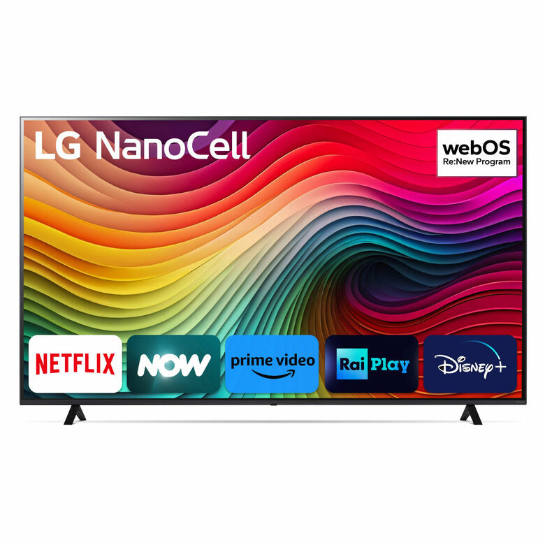 LG 75NANO82T6B Televisione Smart TV 75" Pollici Led 4K NANOcell Serie NANO82 3 HDMI