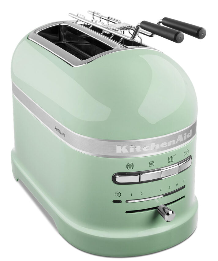 KitchenAid 5KMT2204EPT 7 2 fetta/e 1250 W Verde, Acciaio inox