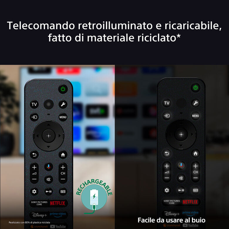 Sony K65XR83AEP Televisione Smart TV 65 Pollici Oled 4K Bravia Nero