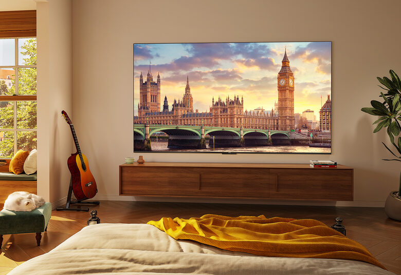 TCL 43C655 Televisione Smart TV 43 Pollici Qled 4K Serie C6 Dolby Vision Atmos Google TV