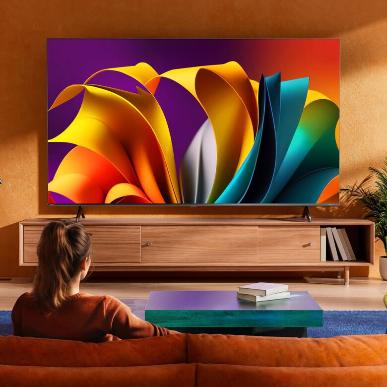 Hisense 85A69N Televisione Smart TV 85 Pollici Led 4K Uhd Ai Upscaler