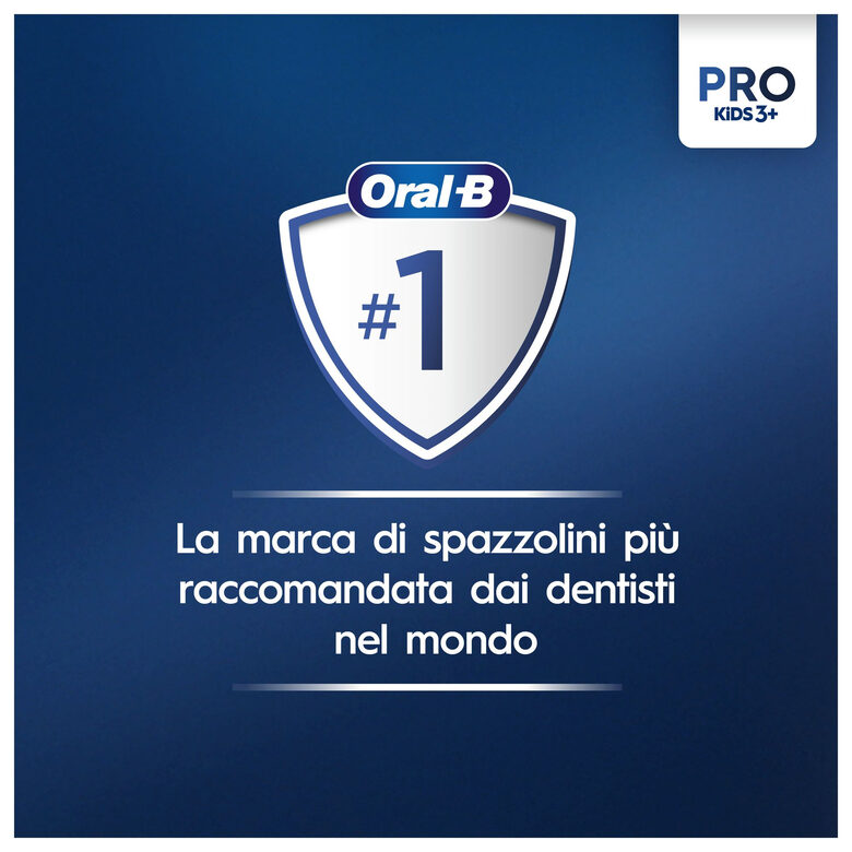 Oral-B Vitality Pro Frozen Bambino Spazzolino rotante-oscillante Nero, Grigio