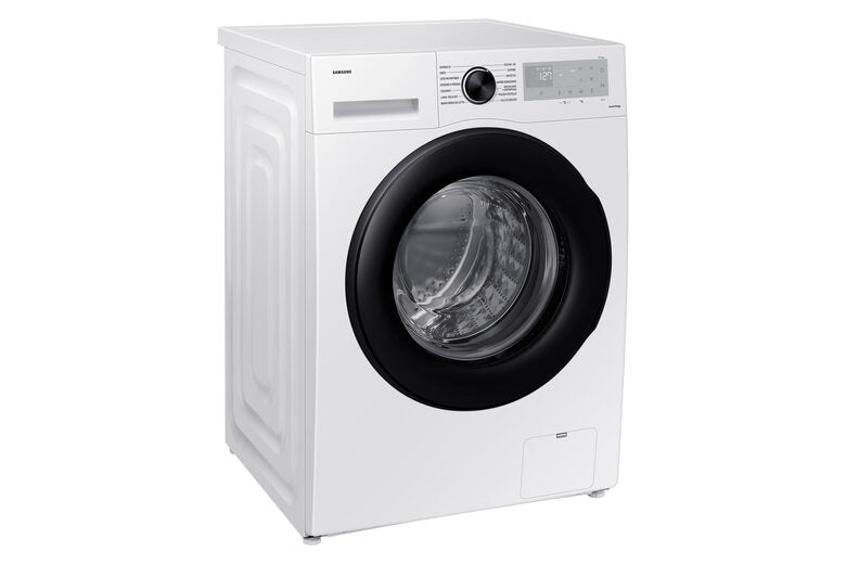 Samsung WW90CGC04DAHET Lavatrice A Libera Installazione 9 Kg, 1400 Giri, Crystal Clean™, SmartThings AI Energy Mode, Ecobubble™, Vapore Igienizzante, Classe A, Bianco